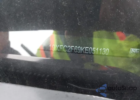 2019 Honda Civic Lx из США, поврежденный, VIN 19XFC2F69KE051130